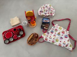 Zubehör Spielküche Kaffee, Tee, Kekse