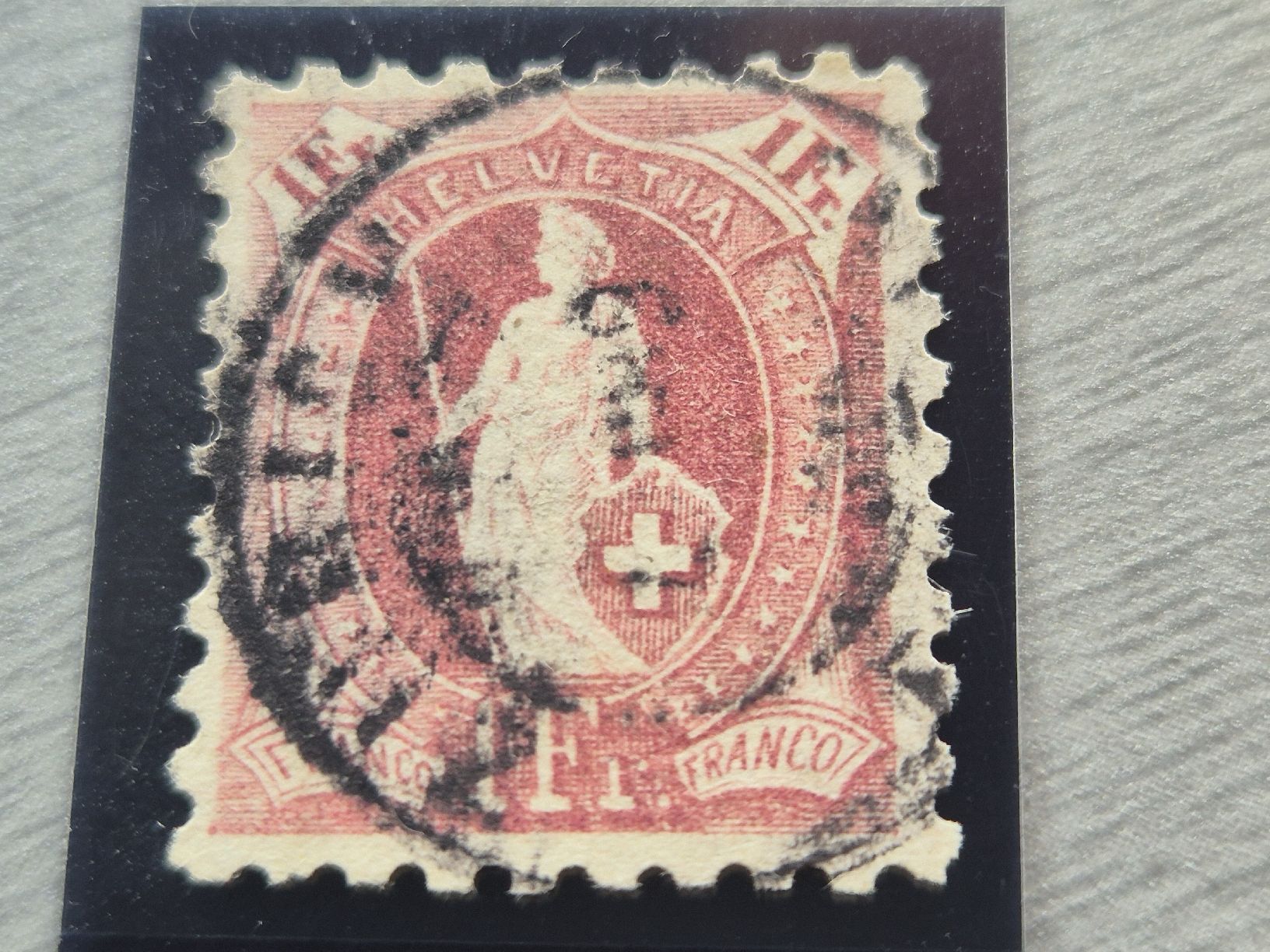 Tutti i francobolli: Stehende 71B, signiert, ab 1.- – Usato da Burgdorf venduto da Glossy01