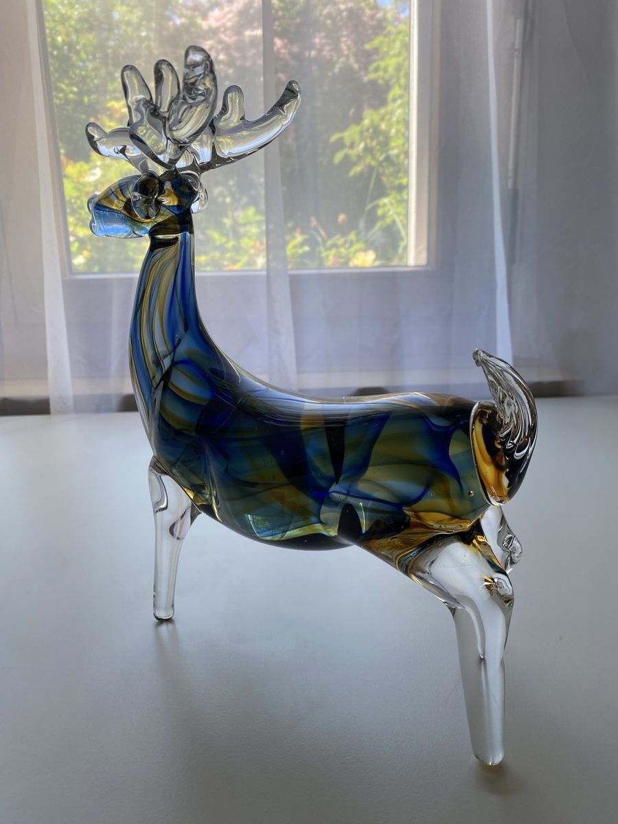 Tutte le decorazioni: Hirschfigur aus Glas – Nuovo (secondo la descrizione) da Kollbrunn venduto da Imaunicorn 6