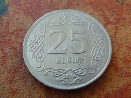 TURQUIE  25 Kurus  2016
