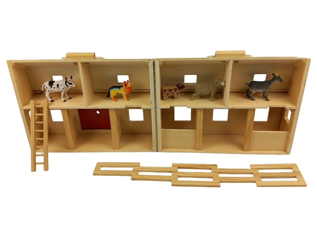 Giocattoli: MELISSA & DOUG Tragbare Holzscheune – Usato da Hünenberg venduto da Restwert_Zug 5
