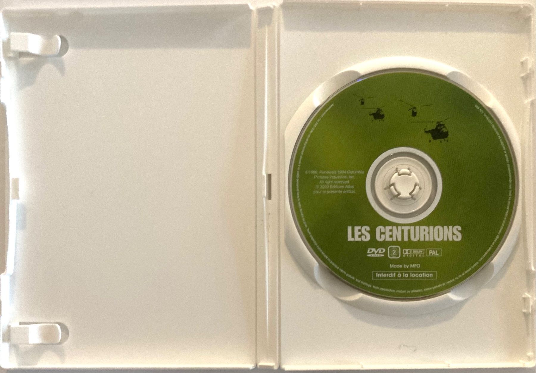 Alle DVDs: LES CENTURIONS – Gebraucht aus Poliez-Pittet von Newtown-Records 2
