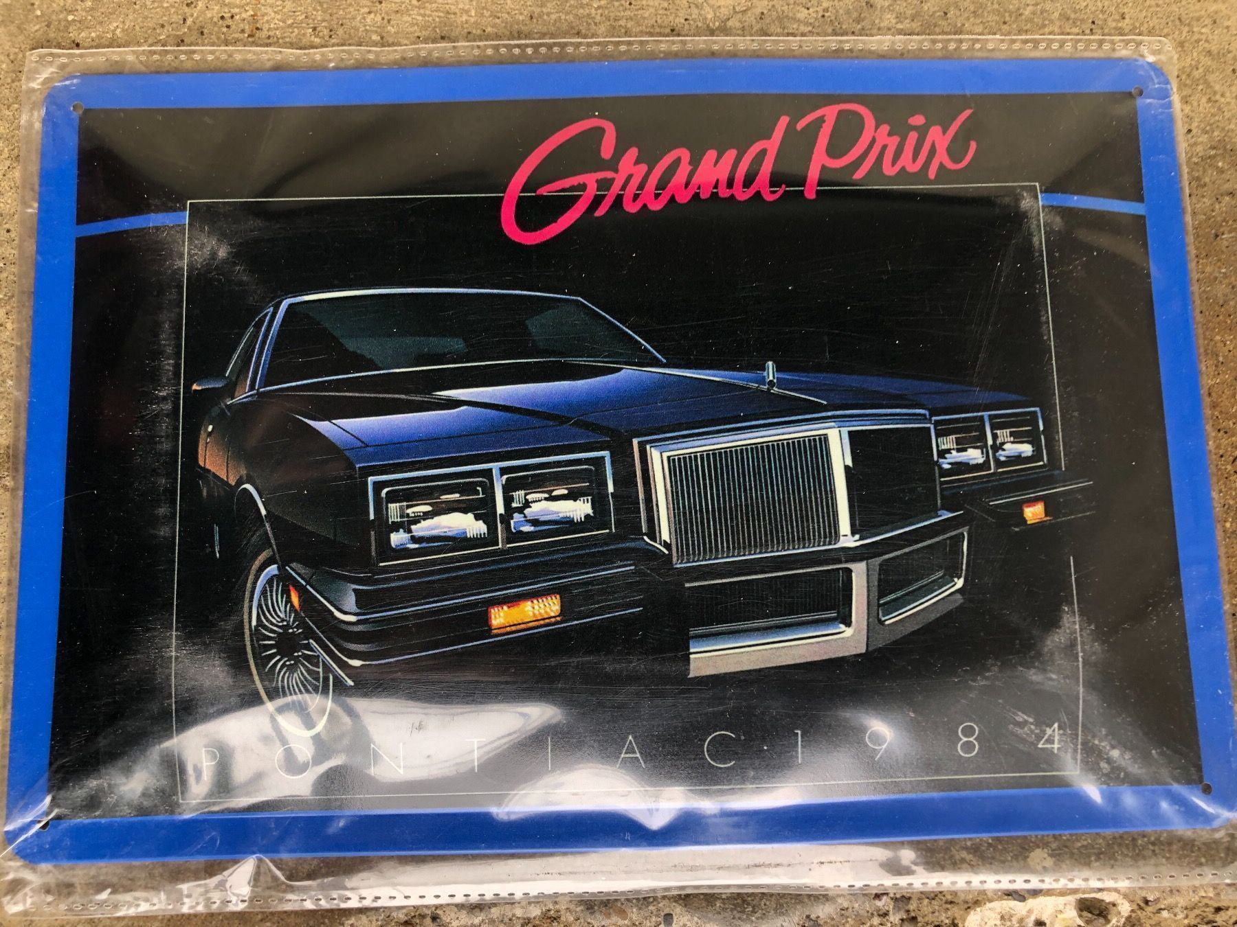Insegne: Pontiac grand prix 1984 – Nuovo e nell'imballaggio originale da Reinach AG venduto da rares75