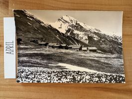 AK von Wiesener Alp mit Valbellahorn
