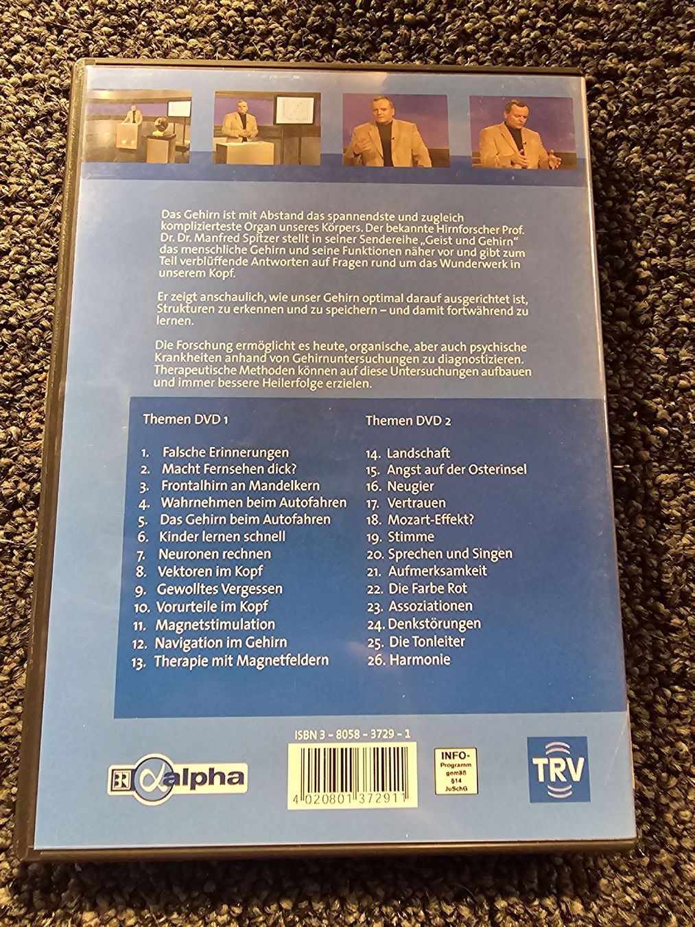 Tutti i DVDs: DVD Geist & Gehirn 2 (21398) – Usato da Ruswil venduto da jan_bxl5 1