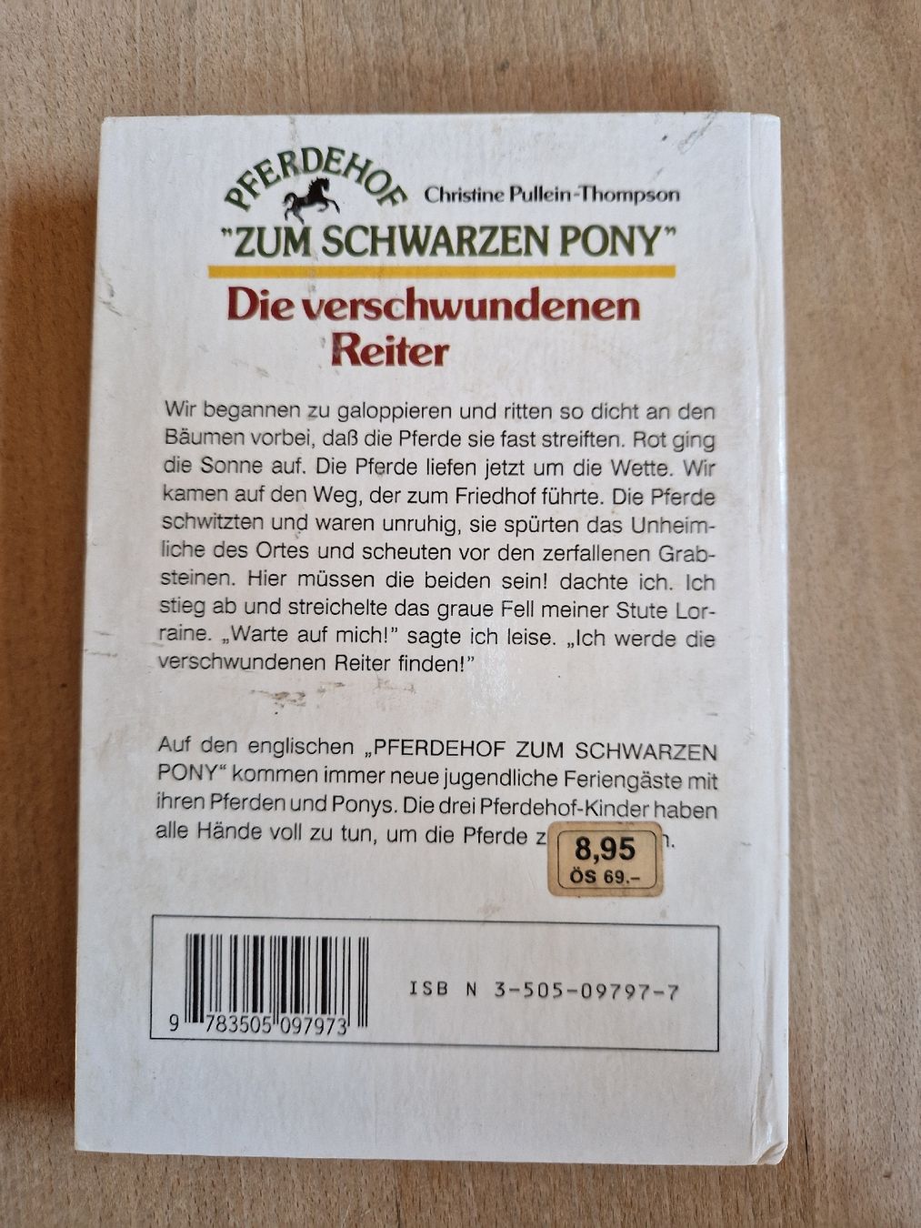 Libri: Pferdehof " Zum schwarzen Pony" – Usato da Binn venduto da Potter79 1