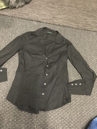 Benetton strechbluse gr xs
