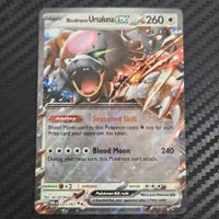 Pokemon Bloodmoon Ursaluna ex 141/167 Twilight Masquerade EN
