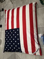Coussin Jumbo Bag drapeau USA - Confort XXL garanti! (58)