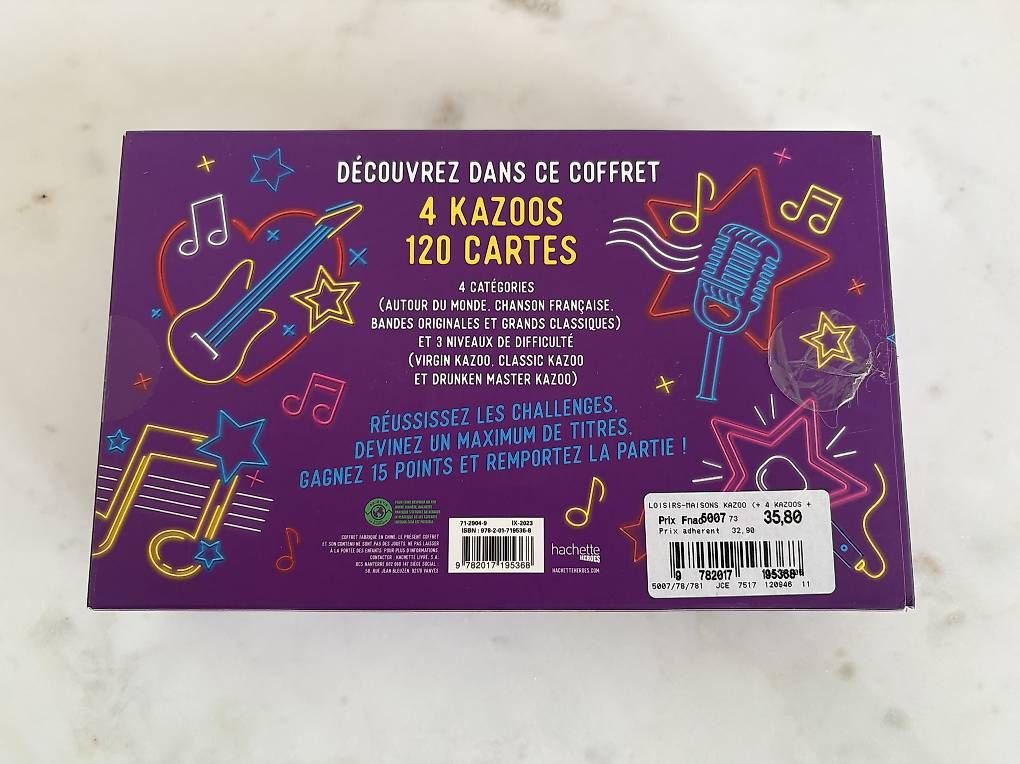 Jeux: Coffret Blindtest Kazoo – D'occasion à Conthey par carina.pereira 2