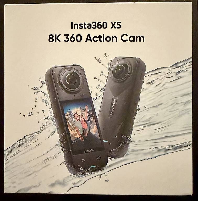 Insta360 Action Cam: Die TOP-Actioncam: Insta360 X5 (8K) – Nuovo e nell'imballaggio originale da Thun venduto da Jcd5
