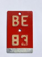 Velonummer BE 83