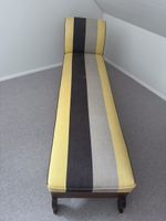 Schicke Liege / Chaiselongue gestreift 172cm
