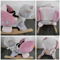 Nattou - Schaukeltier Pinguin, rosa