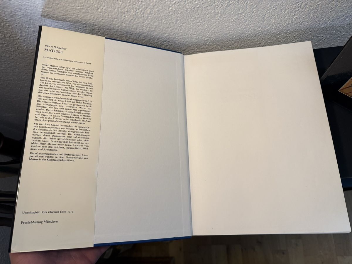 Libri: Matisse von Pierre Schneider, Kunstbuch – Usato da Eglisau venduto da HolzingerServiceGmbH 4