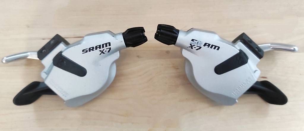 Sram Ersatzteile: Sram X-7 Trigger MTB Schalthebel Set 3x9 Impulse Technology – Gebraucht aus Grenchen von stilvortalent71 1