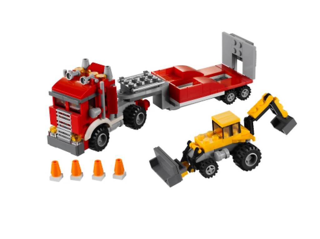 Giocattoli: LEGO Creator 31005  Baustellen-Transporter 3-in-1 Set – Usato da Münchenstein venduto da th_bl 2