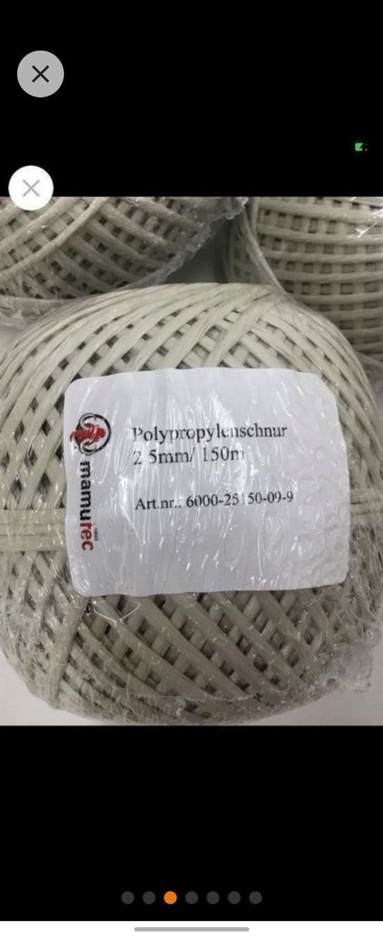 Mamutec Attrezzatura da arrampicata: Mamutec Schnur 3 Stück – Nuovo e nell'imballaggio originale da St. Gallen venduto da Nummer9 3