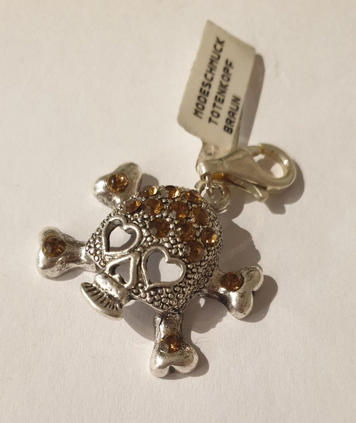 Ciondoli: Modeschmuck Totenkopf Anhänger – Nuovo e nell'imballaggio originale da Münchenbuchsee venduto da Daniel0133 1