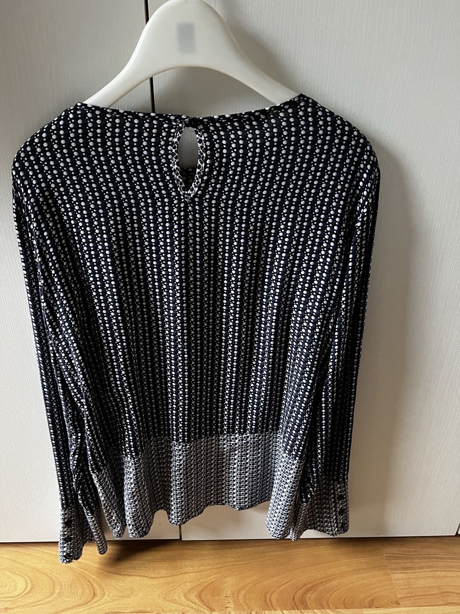 Gerry Weber Camicette: Gerry Weber Edition Bluse blau weiss – Usato da Münchenbuchsee venduto da wurzel123 2
