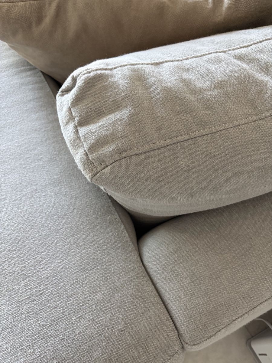 Divani: Sofa grau mit Hocker von Schubiger Möbel – Usato da Gempenach venduto da Walalala 4