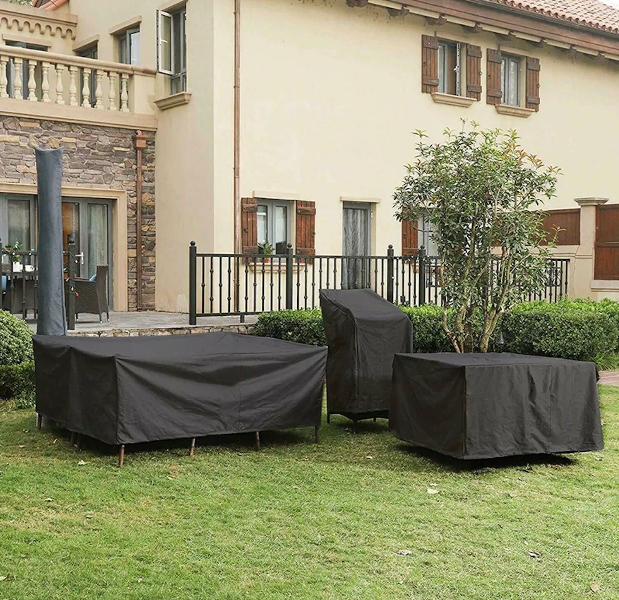 Coperture: Gartenmöbel Schutzhülle Abdeckplane – Nuovo e nell'imballaggio originale da Amriswil venduto da JaJa-Express 2