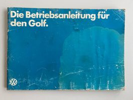 VW Golf Betriebsanleitung (1982)