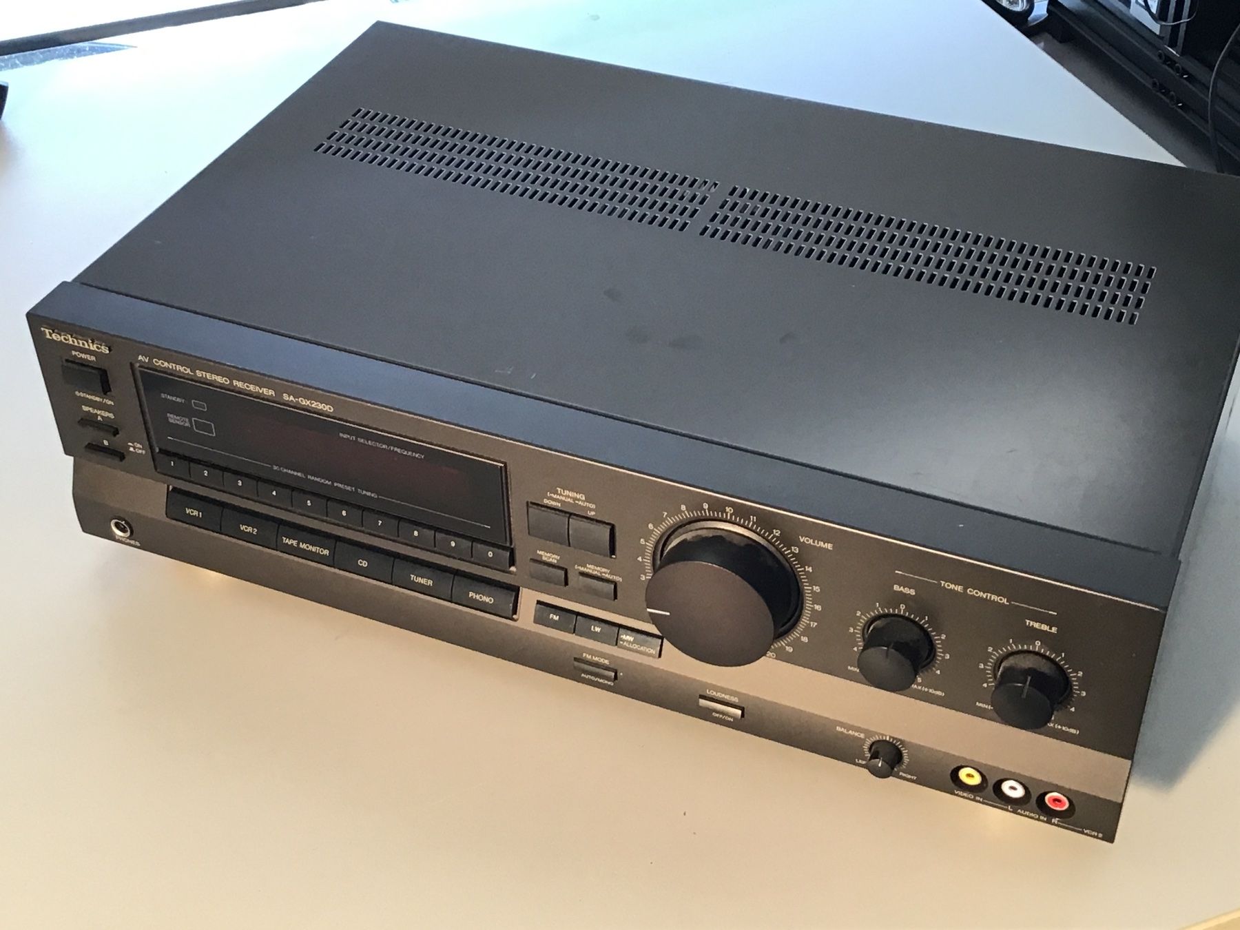 Technics Receiver: Technics AV Control Stereo Receiver SA-QX2300 – Gebraucht aus Dübendorf von sdbu-frappant