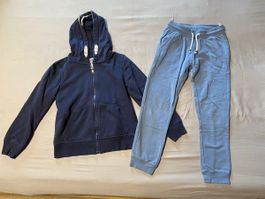 Trainer Trainingsanzug mit Hoodie und Hose von C&A Gr 128