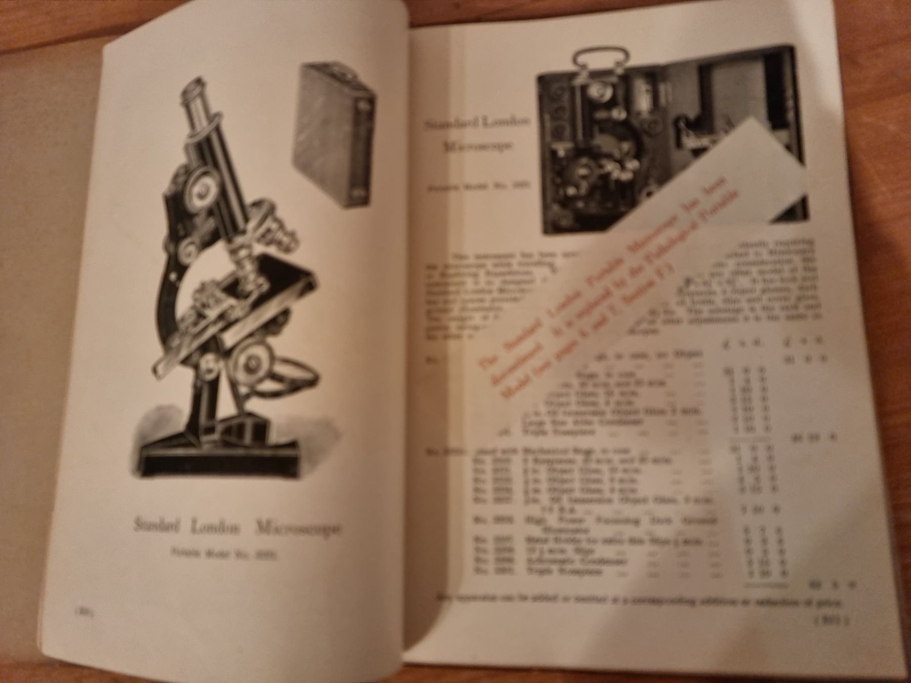 Microscopi: Microscope Katalog Beck LTD London um 1900 – Usato da Trachslau venduto da post35 6