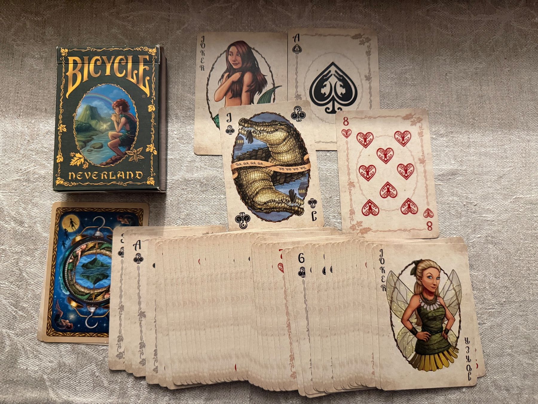 Giochi: BICYCLE Neverland Playing Cards – Nuovo (secondo la descrizione) da Bern venduto da Maschgulain
