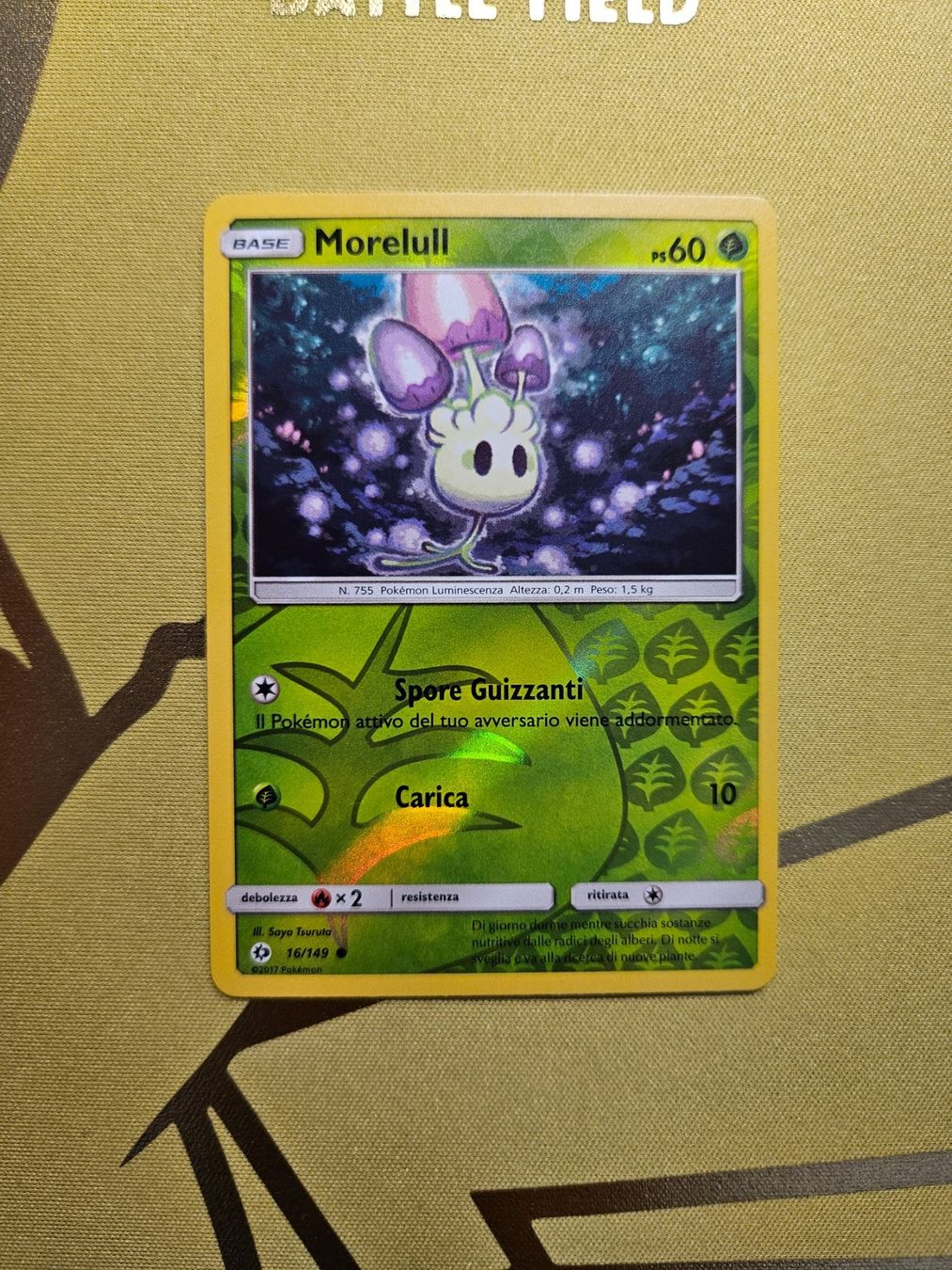 Pokémon Carte collezionabili: Sun & Moon - Morellul – Usato da Bellinzona venduto da Pokemarco