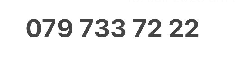 Swisscom Portables: 079 733 72 2X – Neuf avec emballage d'origine à Rotkreuz par .2426