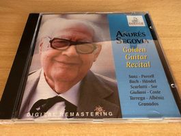 Andrés Segovia – Golden Guitar Recital