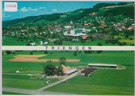 Flugaufnahme Triengen mit Flugplatz LU