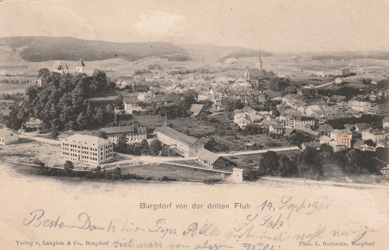 Cartoline postali: Burgdorf – Usato da Rorschacherberg venduto da fratovi2