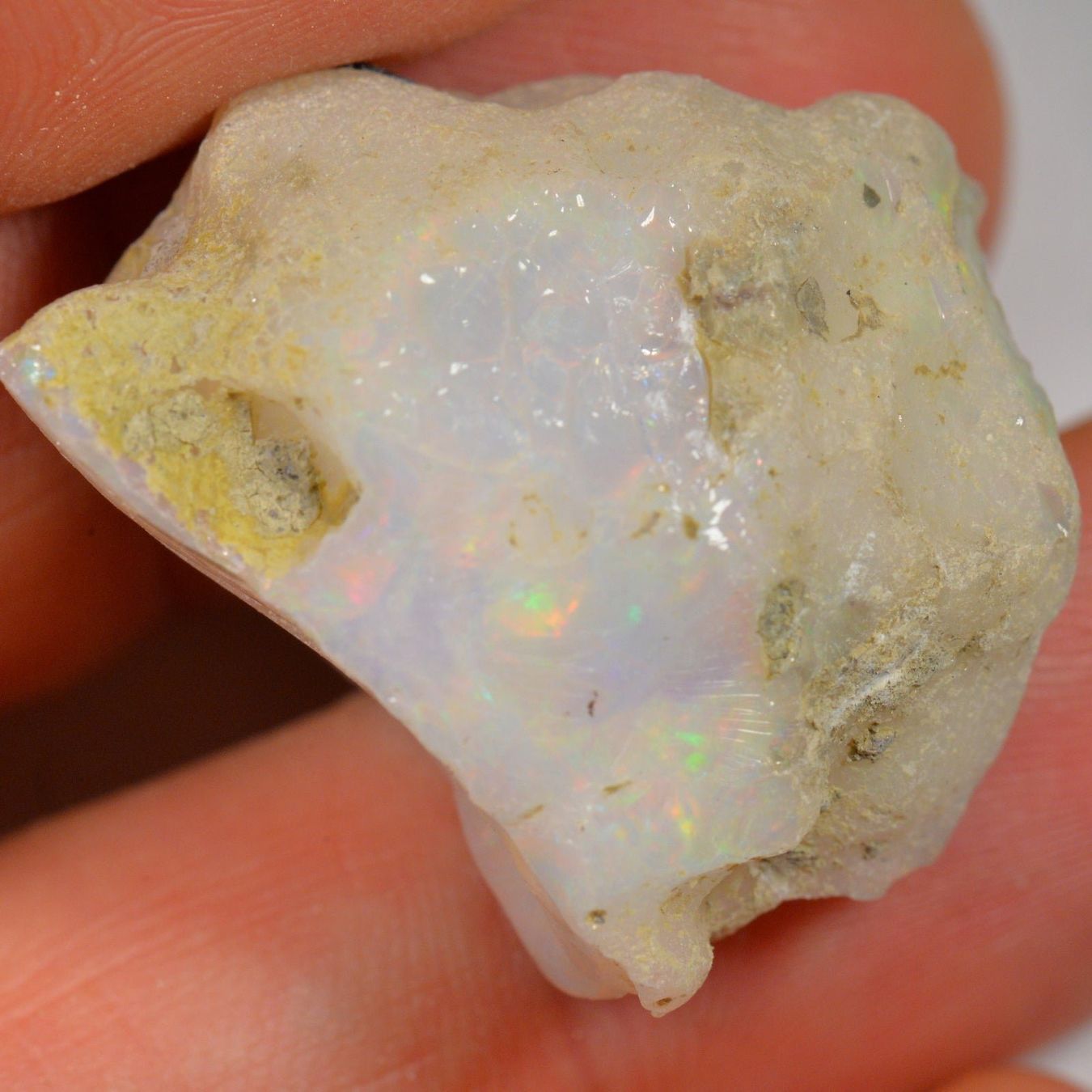 Edelsteine: 46 Karat - Roher Äthiopischer Welo Opal – Neu (gemäss Beschreibung) aus Rüti ZH von DeinOpal