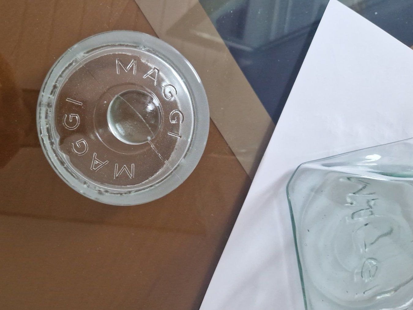 Bicchieri: MAGGI GLAS retro quadratisch – Usato da KREUZLINGEN venduto da sma_c5fz 3