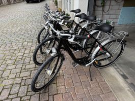 4 Stück Citybike Merida 7-Gang neuwertiger  Zustand