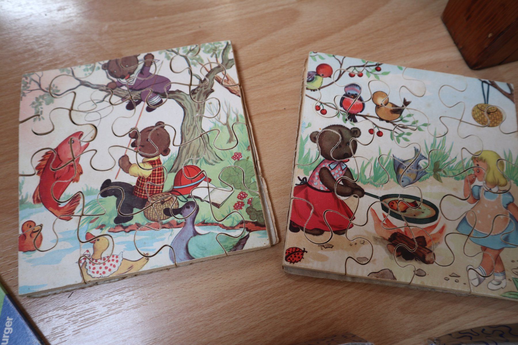 Penelope Puzzles: Kinder Puzzle Sammlung, Vintage Holzpuzzle – Gebraucht aus Brienz BE von dsnoemli 3