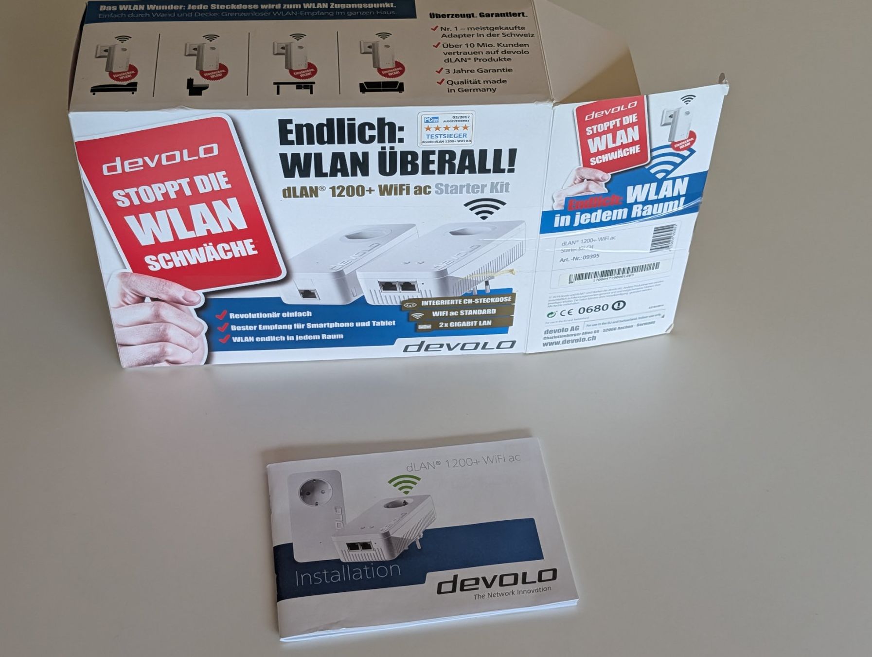 Devolo WiFi: Devolo Powerline dLAN 1200+ Wifi ac Repeater Set – Usato da Zürich venduto da Atropa2 3