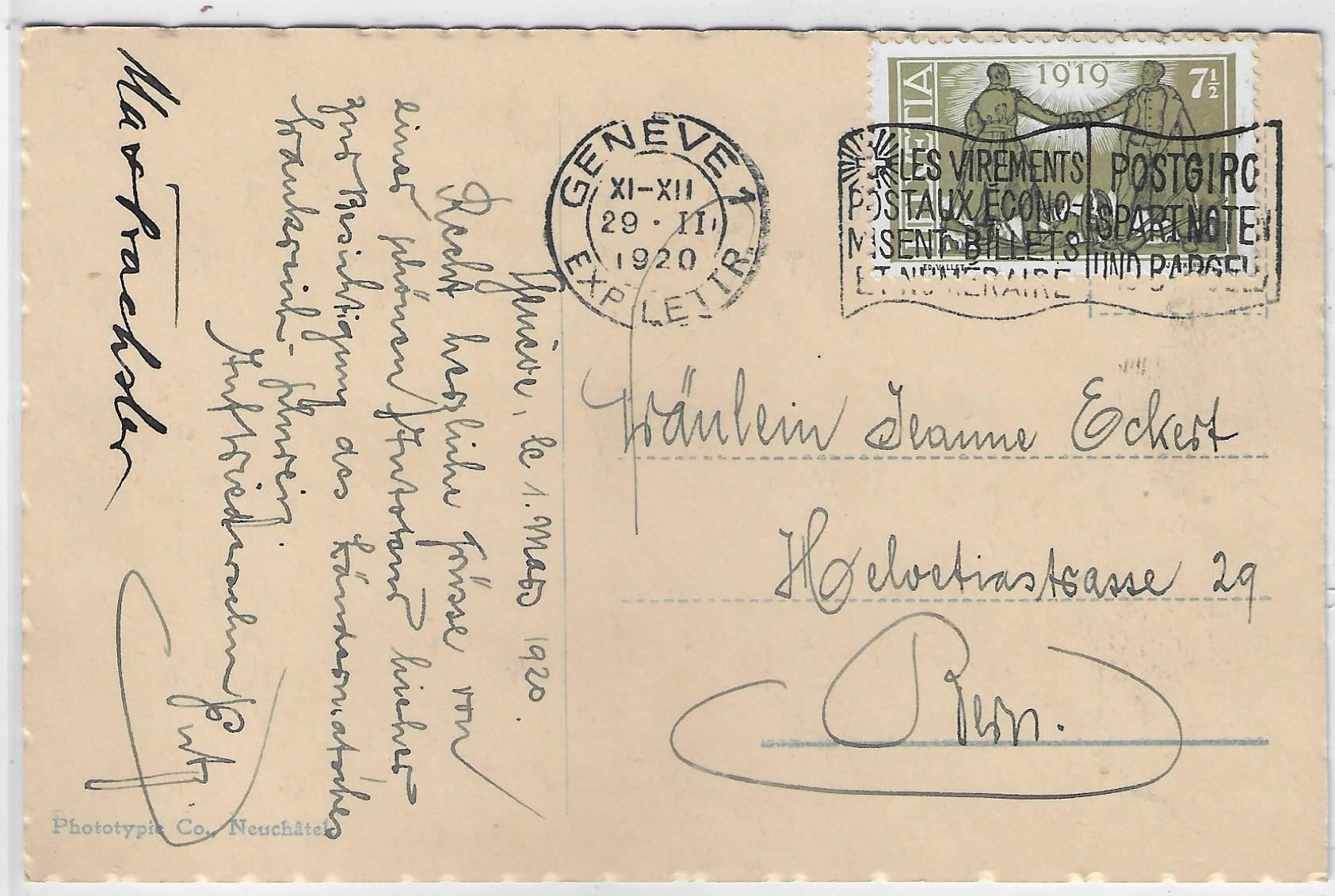 Cartoline postali: Geneve - Le Kursaal la nuit – Antico da Ettingen venduto da Kartenplanet 1