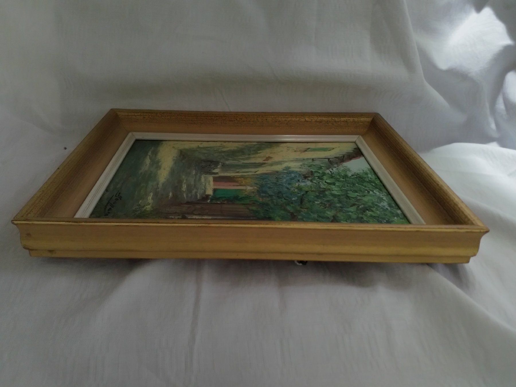 Dipinti: Petit tableau 30x24 – Usato da Grand Lancy venduto da ampoule 2