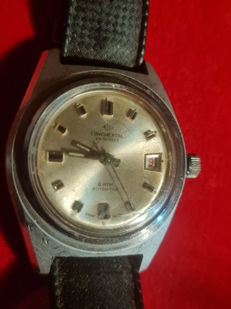 Continental Uhren: Vintage Continental Automatic, 25 Jewels, Sammlerstück! – Gebraucht aus Hofstetten b. Brienz von Nordtor 2