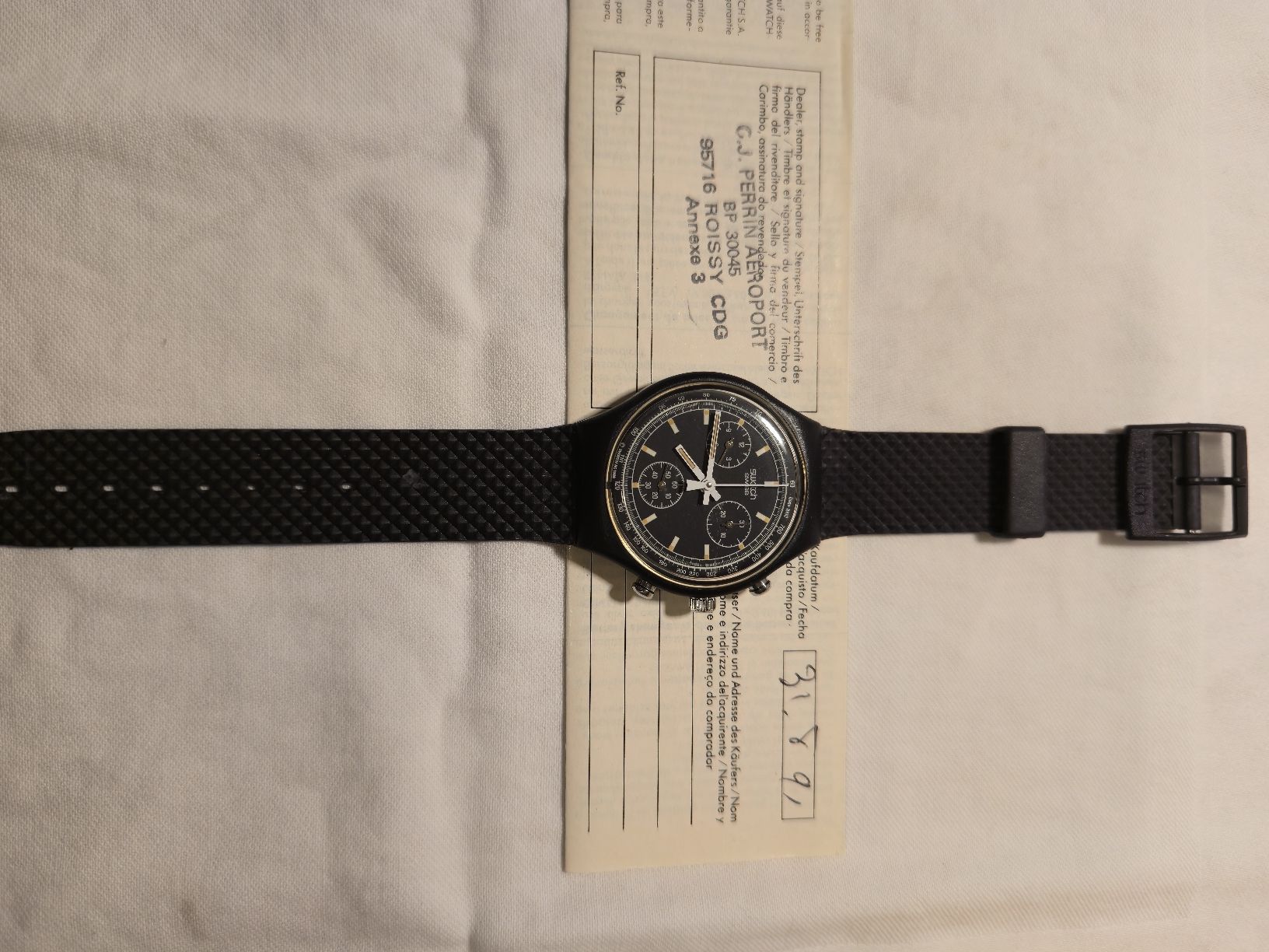 Swatch Orologi: Swatch Blak Friday NEW 1991 – Usato da S. Antonino venduto da paoloc1842 2