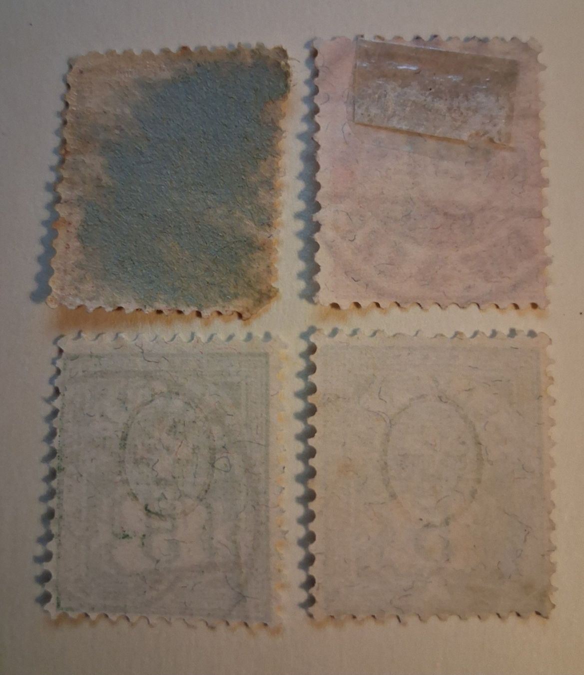 Tutti i francobolli: Briefmarken Ziffermuster 15 Stück – Usato da Stalden (Sarnen) venduto da Salina_23 3