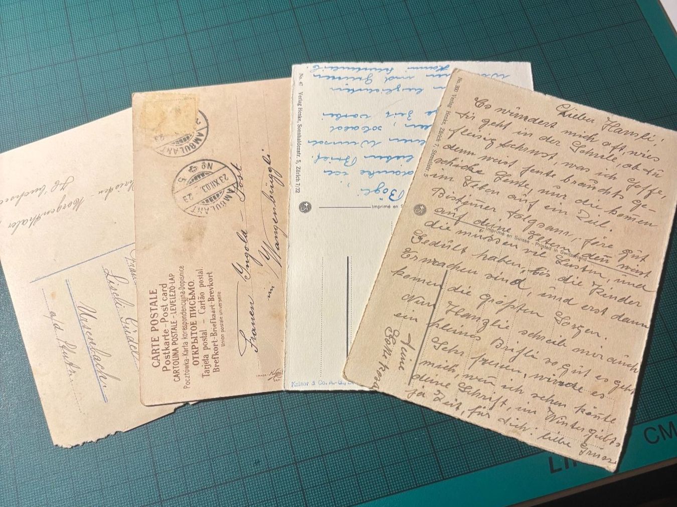 Cartoline postali: Engels + Segenswunschkarten – Usato da Utzenstorf venduto da Rose0303 3
