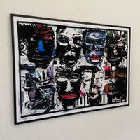 Faces Expressionismus Moderne Kunst Bild Stefan Bammert