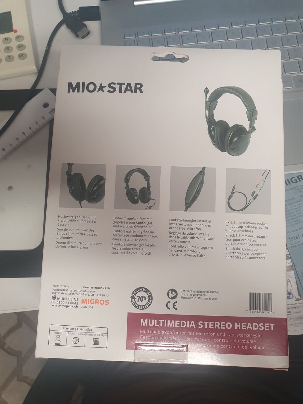 Cuffie: Multimedia Headset Mio Star Orginalverpackt NEU MioStar – Nuovo e nell'imballaggio originale da Zürich venduto da eymen20 1