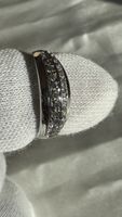 Ring 18K Weissgold mit Diamanten